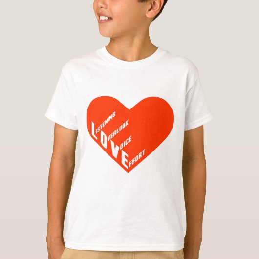 4love T-Shirt (Vorderseite)