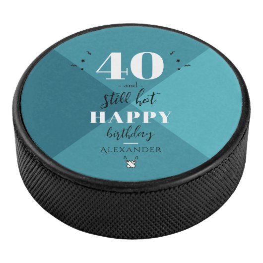 4O und immer noch heiß Eishockey Puck (3/4)