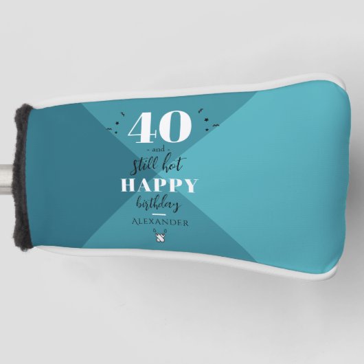 4O und immer noch heiß Golf Headcover (Vorderseite)