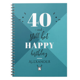 4O und immer noch heiß Notizblock