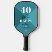 4O und immer noch heiß Pickleball Schläger (Rückseite)