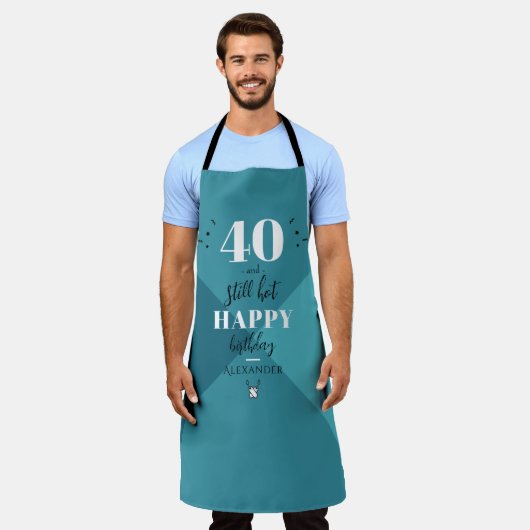 4O und immer noch heiß Schürze (Getragen)