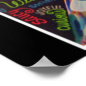 4p - Word Collage Poster (Ecke)