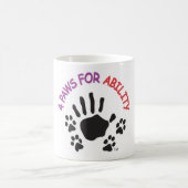 4PAWS_logo1 Kaffeetasse (Mittel)