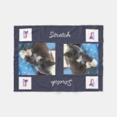 4PetRescue Fleecedecke (Vorderseite (Horizontal))