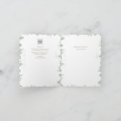 4PG Elegante Invitación De Boda Católica Bilingüe Einladung (Innenseite)