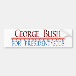 4prez-bush autoaufkleber