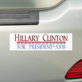 4prez-clinton autoaufkleber (Auf Auto)