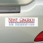 4prez-gingrich autoaufkleber (Auf Auto)