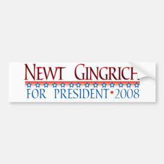 4prez-gingrich autoaufkleber
