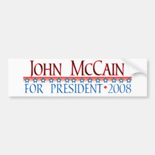 4prez-mccain autoaufkleber