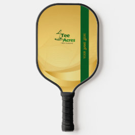 4T-Shirt Acres Pickleball Paddel personalisiert Schläger