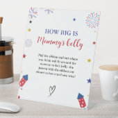 4t von Wie groß ist Mama's Bauchduschenspiel Sockelschild (In Situ)