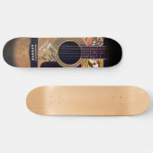 4ten: Bmore Gitarre (Rob-Weiß) Skateboard (Horizontal)