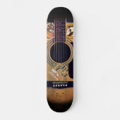 4ten: Bmore Gitarre (Rob-Weiß) Skateboard (Vorderseite)