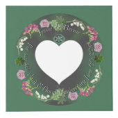 4th Fruit & Floral Anniversary Photo Cube Würfel (Rechts)