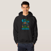 4th Grade Level Unlocked Video Game Back To School Hoodie (Vorne ganz)