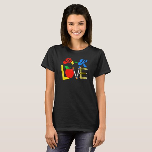 4th Grade Love Teacher Student Back To School 2023 T-Shirt (Vorne ganz)