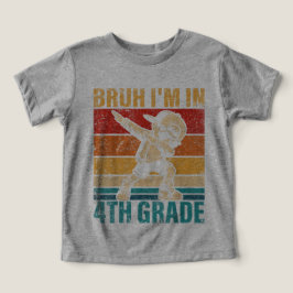 4th Grade Ready Cute Back to School Character Tee
