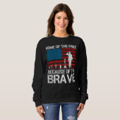 4th july apparel USA american flag 4th of july for Sweatshirt (Vorne ganz)