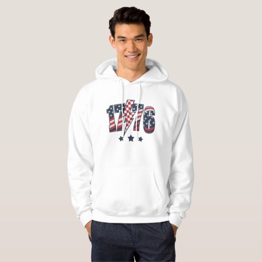 4th of July 1776-63751 Hoodie (Vorne ganz)