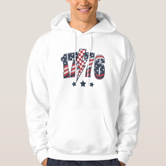 4th of July 1776-63751 Hoodie (Vorderseite)