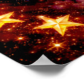 4th of July 50 Stars 250 Years USA Independence Poster (Ecke)