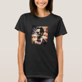 4th Of July Abraham Lincoln_1 T-Shirt (Vorderseite)