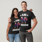 4th of July Abraham Lincoln Griddy Abe Griddin T-Shirt (Unisex)