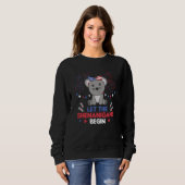 4th Of July American Mouse For Kids Cute Usa Mouse Sweatshirt (Vorne ganz)
