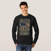 4th Of July  Back To Back Undefeated World War Cha T-Shirt (Vorne ganz)