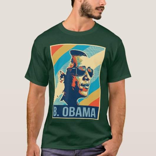 4th Of July Barack Obama Retro Patriotic Women Kid T-Shirt (Vorderseite)