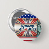 4th of july button (Vorne & Hinten)