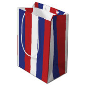 4Th Of July Celebration  Mittlere Geschenktüte (Rückseite Schrägansicht)
