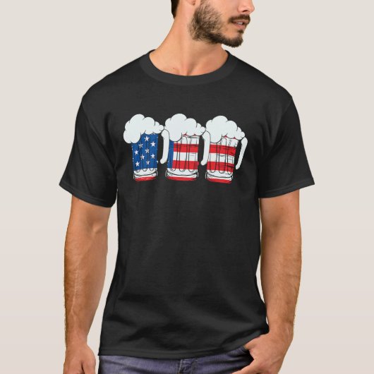 4th of July Family Matching Clothes Red Blue White T-Shirt (Vorderseite)
