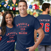 4th Of July Family Photos Matching Group Customize T-Shirt