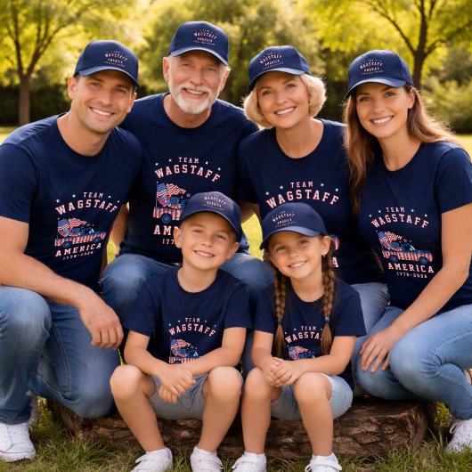 4th Of July Family Photos Matching Group Customize T-Shirt
