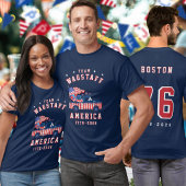 4th Of July Family Photos Matching Group Customize T-Shirt