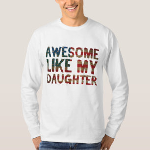 4th Of July Father's Day Dad Gift - Awesome Like M T-Shirt