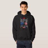 4th Of July Fireworks Director I Run You Run Techn Hoodie (Vorne ganz)