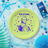 4th of July green Pappteller (Party)