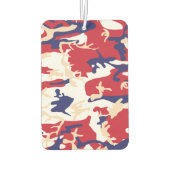 4th of July, Independence day, Camouflage Beige Autolufterfrischer (Rückseite)