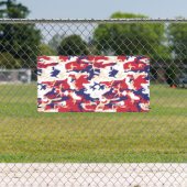 4th of July, Independence day, Camouflage Beige Banner (Insitu)