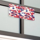 4th of July, Independence day, Camouflage Beige Banner (Äußeres Gebäude)