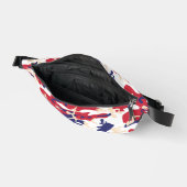 4th of July, Independence day, Camouflage Beige Bauchtasche (Offen)