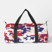4th of July, Independence day, Camouflage Beige Duffle Bag (Vorderseite)