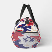 4th of July, Independence day, Camouflage Beige Duffle Bag (Rechts)