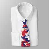 4th of July, Independence day, Camouflage Beige Krawatte (Gebunden)