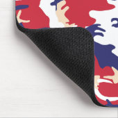 4th of July, Independence day, Camouflage Beige Mousepad (Ecke)