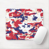 4th of July, Independence day, Camouflage Beige Mousepad (Mit Mouse)